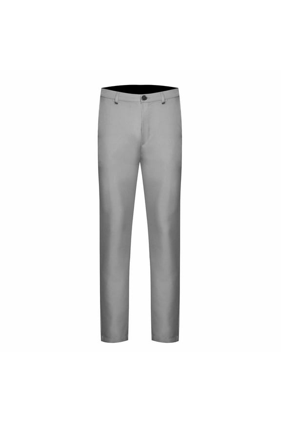 Slim Fit Pants For Men Casual Gray Dress Pants Long Business Casual Summer Pants XL