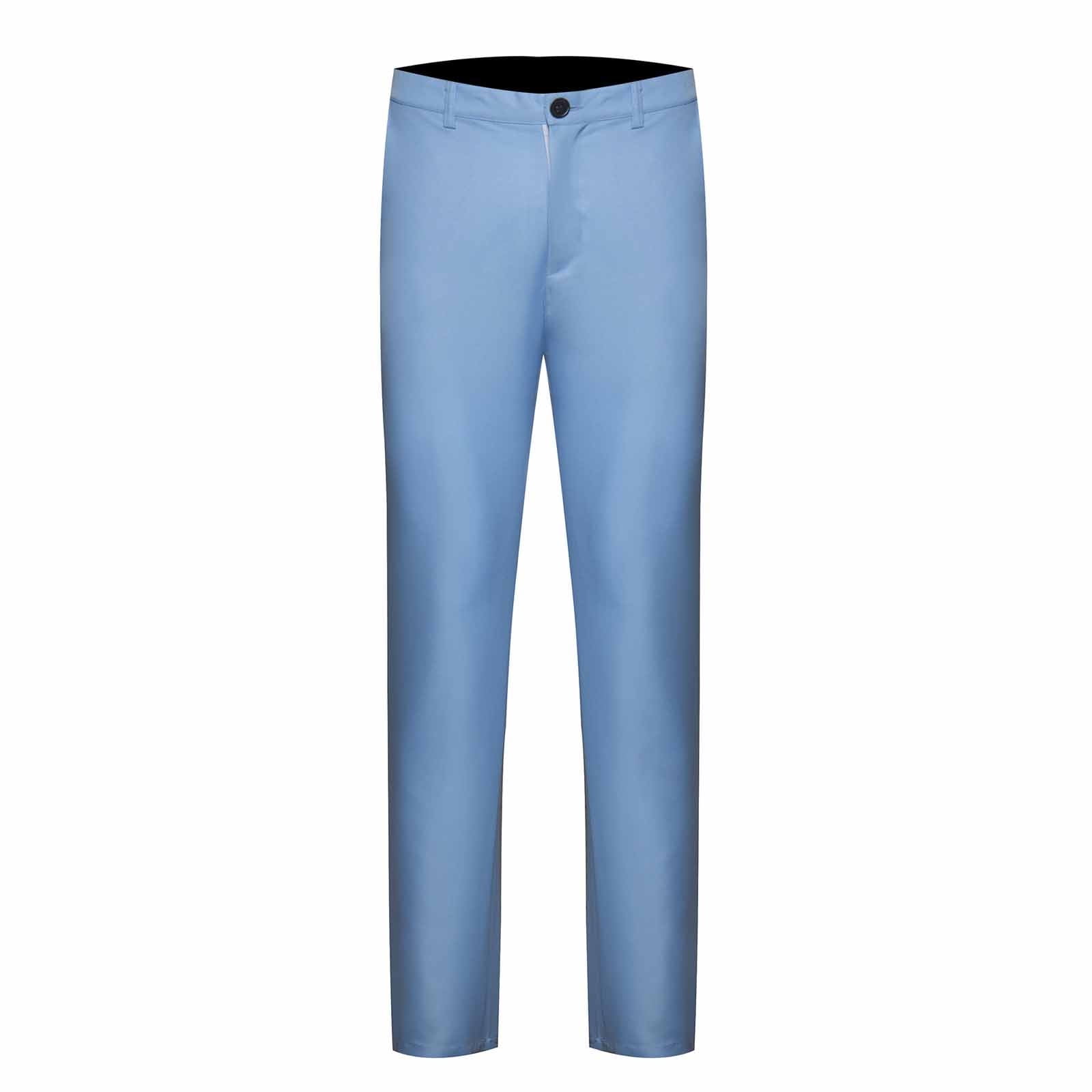 EchfiProm Slim Fit Pants For Men Clearance Sky Blue Dress Pants Long Business Casual Fashion Pants L - Walmart.com EchfiProm Slim Fit Pants For Men Clearance Sky Blue Dress Pants Long Business Casual Fashion Pants L - Walmart.com