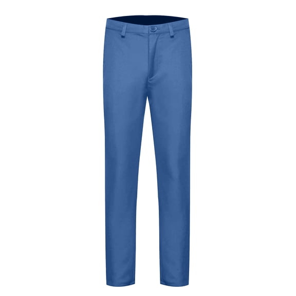 EchfiProm Slim Fit Pants For Men Dress Pants Blue Long Business Casual Hiking Pants XXXL