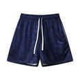 thumbnail image 1 of EchfiProm Summer Shorts for Men Casual Navy Camouflage Sports Running Fitness Elastic Waist Shorts Beach Shorts M, 1 of 3