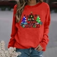 thumbnail image 1 of EchfiProm Womens Oversized Christmas Sweatshirts Pullover Sweatshirt Graphic Plus Size Christmas Tree Long Sleeve Tops for Adult, 1 of 3