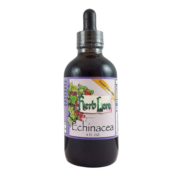 Echinacea Liquid Tincture Organic - 4 Ounces - Immune Support Supplement 