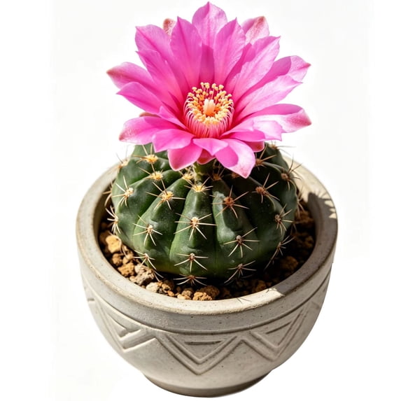 Echinopsis oxygona (Short Hair Ball Cactus) - Live Potted Plant
