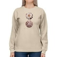 thumbnail image 1 of Echinus Esculentus Jest Sweatshirt Women -Annie Warren Designs, Female Large, 1 of 4