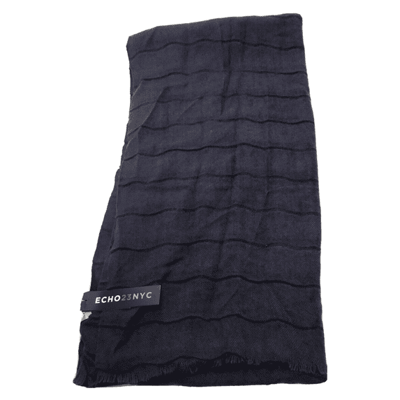 Echo 23 NYC Womens Scarf, Navy Blue, One Size