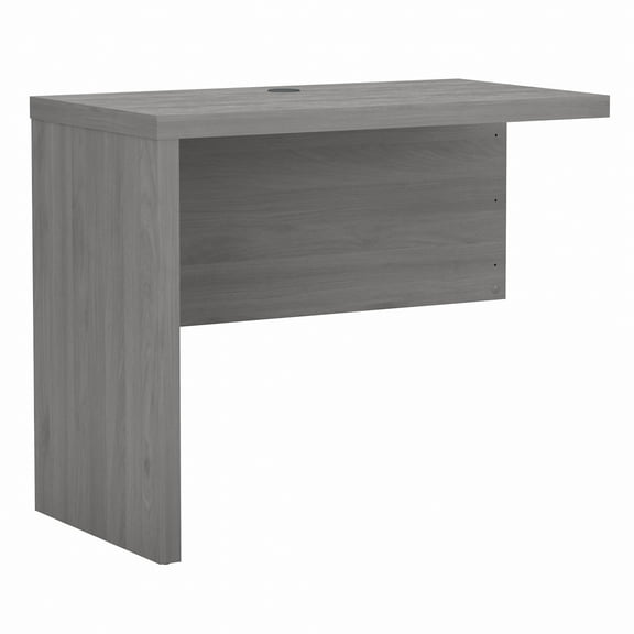 Echo 36W Desk Return in Modern Gray - Engineered Wood