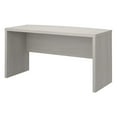 thumbnail image 1 of Echo 60W Bow Front Desk in Gray Sand - Engineered Wood, 1 of 6