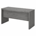 thumbnail image 1 of Echo 60W Bow Front Desk in Modern Gray - Engineered Wood, 1 of 12