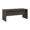 thumbnail image 1 of Echo 72W Bow Front Desk in Charcoal Maple - Engineered Wood, 1 of 7