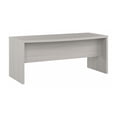 thumbnail image 1 of Echo 72W Bow Front Desk in Gray Sand - Engineered Wood, 1 of 7