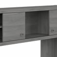 thumbnail image 1 of Echo 72W Computer Desk with Hutch in Modern Gray - Engineered Wood, 1 of 5