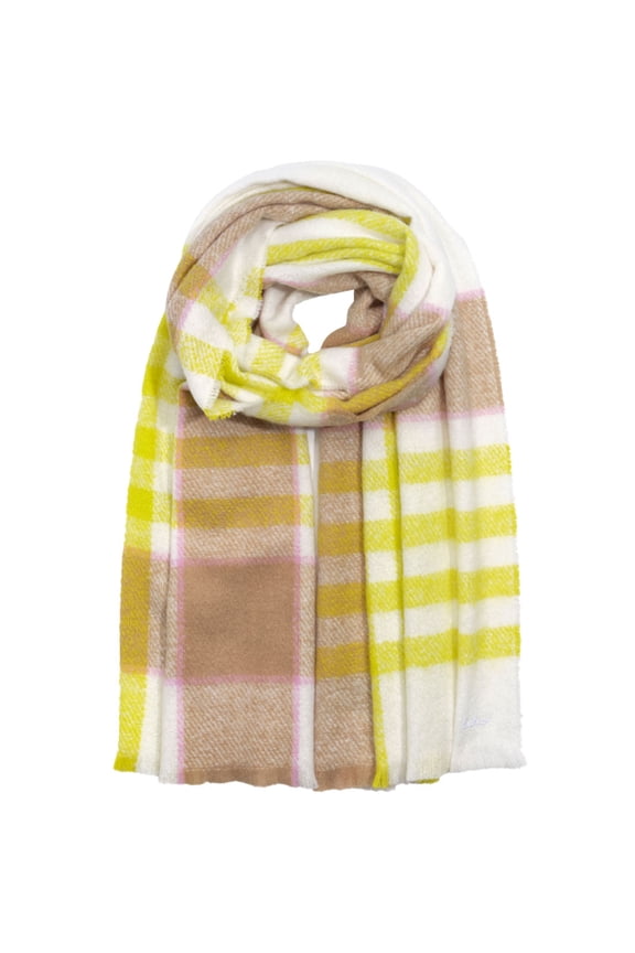 Buzzy Plaid Scarf