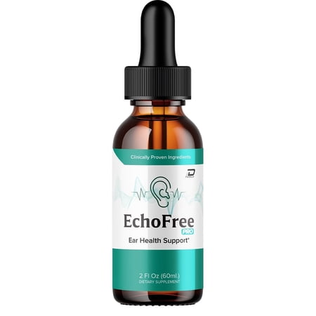 Echo Free Pro Healthy Ear Support Supplement – Echo Free Pro Capsules Ear Ringing Relief, Echo Free Pro for Hearing Support, 1 Pack, 1 Month Supply