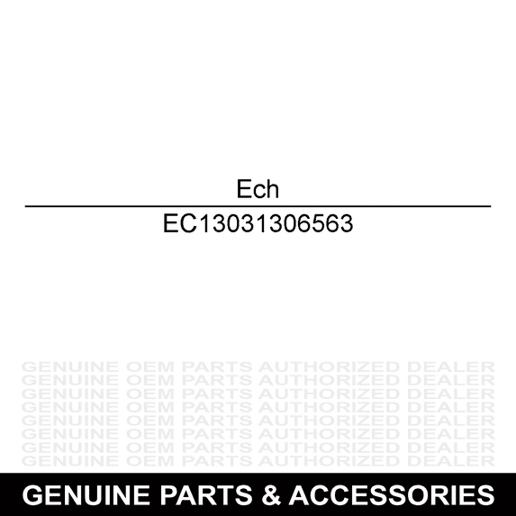 Echo Genuine OEM Air Filter Cover - 13031306563