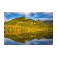 thumbnail image 1 of Echo Lake 01 - New Hampshire Photography Autumn Landscape Nature Scenic Mountain Forest Water Unframed Wall Art Print 32 x 48 inches, 1 of 7