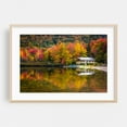 thumbnail image 1 of Echo Lake 02 - New Hampshire Photography Oak Framed Wall Art Print 12 x 18 inches, 1 of 6