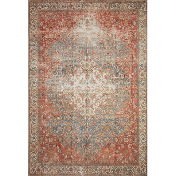 Echo Loom Anabella Ocean / Multi 2'-6" x 12'-0" Runner Rug