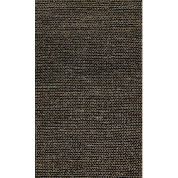 Echo Loom Garrett Charcoal 2'-0" x 5'-0" Accent Rug