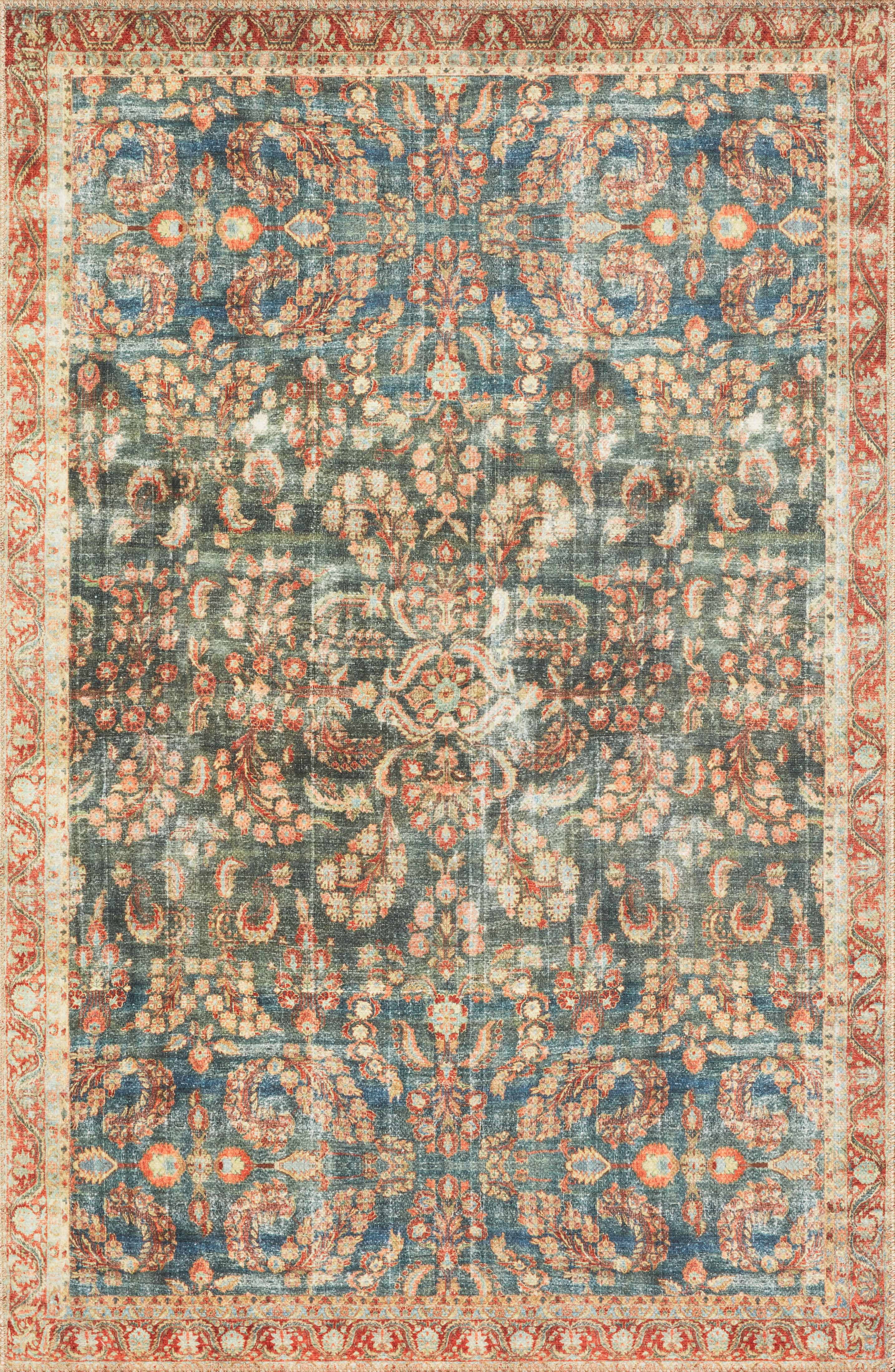 Echo Loom Grand Havana Pacifico / Terracotta 2'-6" x 7'-6" Runner Rug