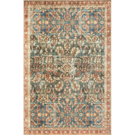 Echo Loom Grand Havana Pacifico / Terracotta 2'-6" x 7'-6" Runner Rug