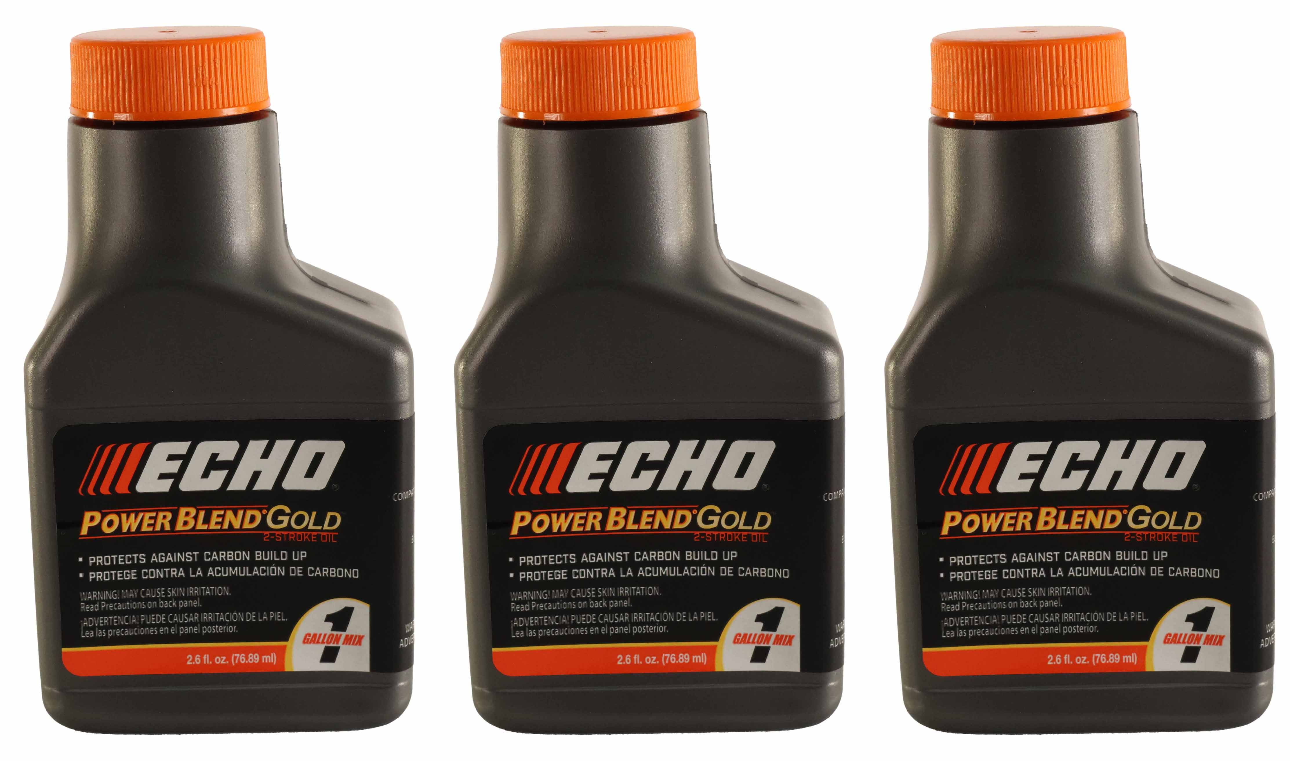 Echo Original Equipment 3-PACK PowerBlend Gold 2.6 Oz. 2-Stroke Engine ...