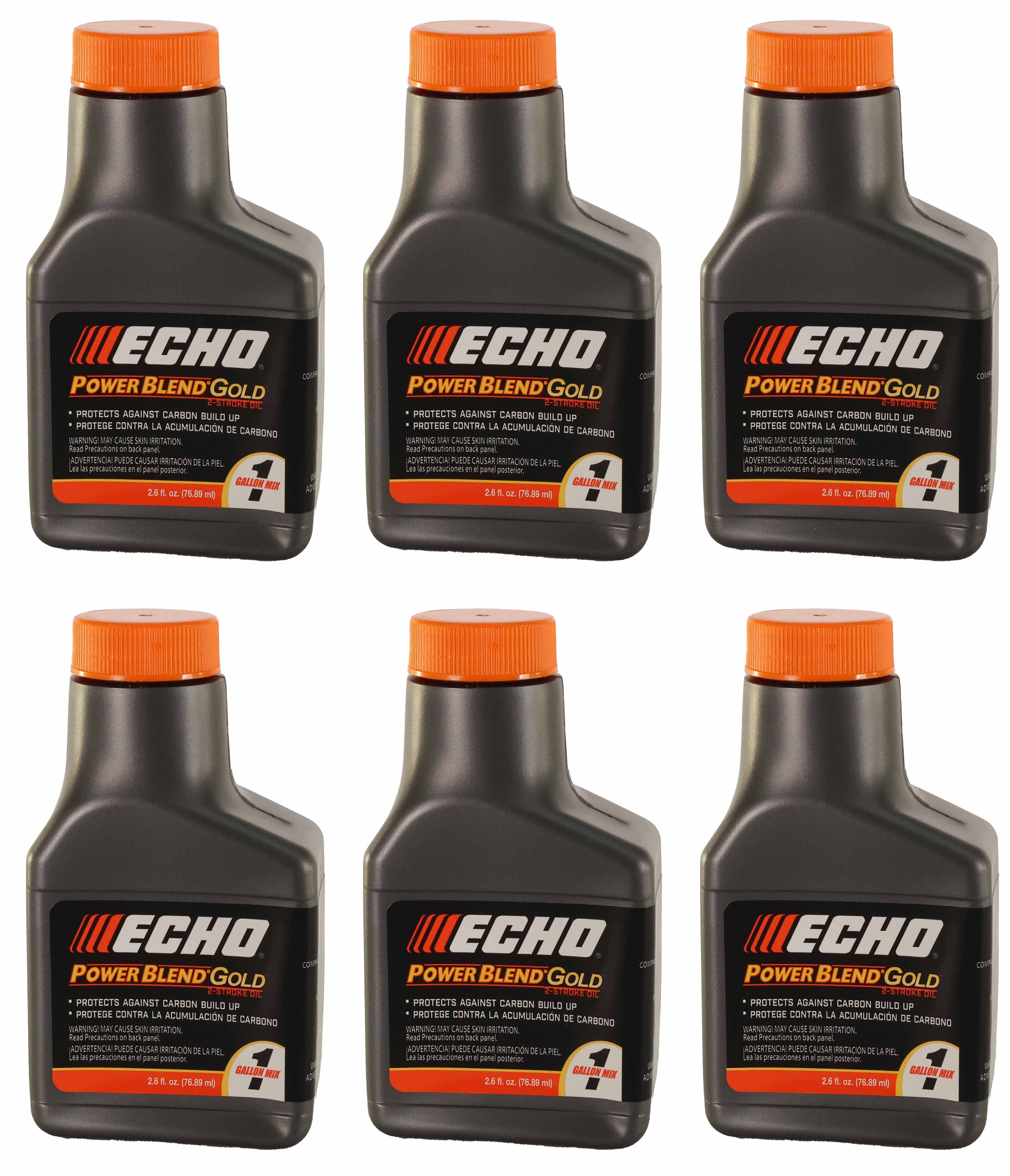 Echo Original Equipment 6PACK Power Blend Gold Oil Mix 501 (2.6 fl oz