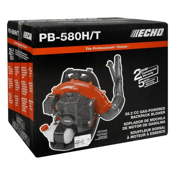 Echo PB580T 216 MPH 517CFM Gas 2Stroke Cycle Backpack Leaf Blower