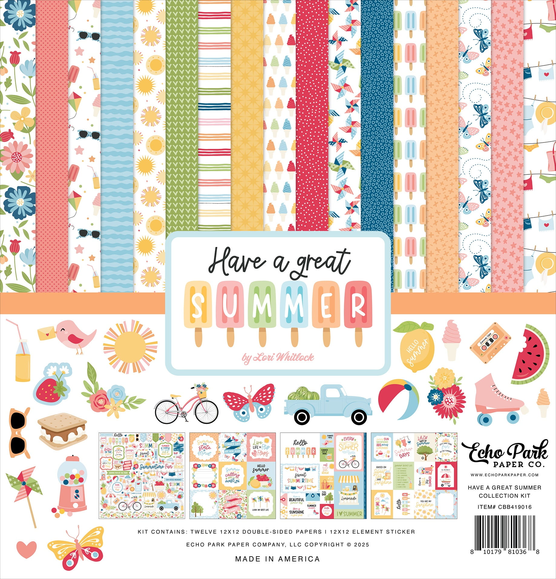 Echo Park Day In The Life No. 2 12x12 Collection Kit (DLN292016