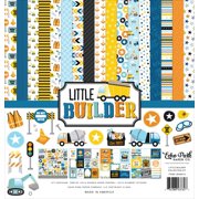 Echo Park Collection Kit 12"X12"-Little Builder