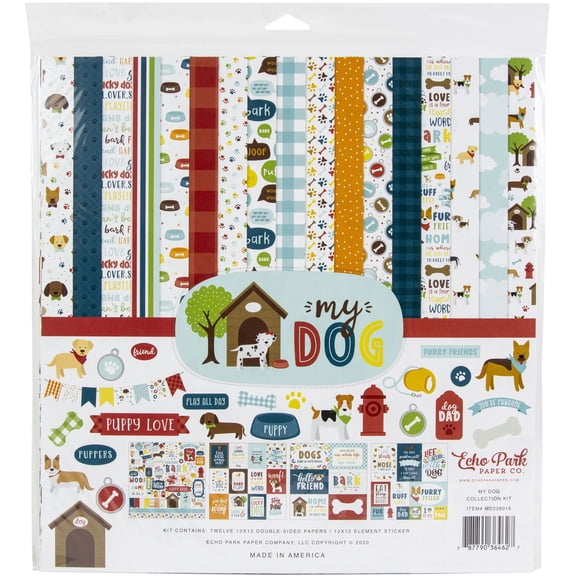 Echo Park Collection Kit 12"x12" - My Dog