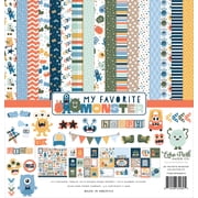 Echo Park Collection Kit 12"X12"-My Favorite Monster