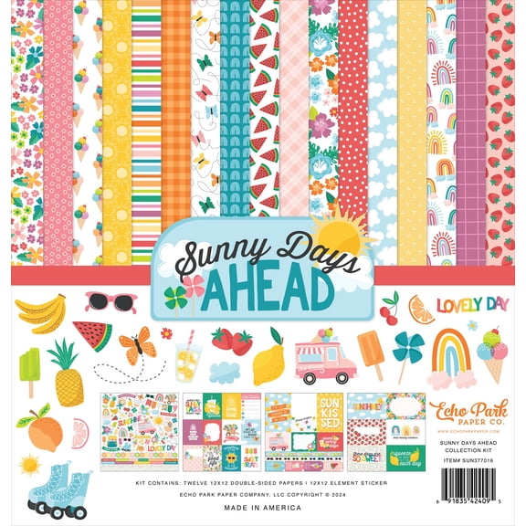 Echo Park Collection Kit 12"x12" - Sunny Days Ahead