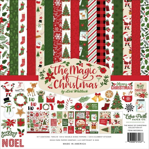Echo Park Collection Kit 12"x12" - The Magic Of Christmas