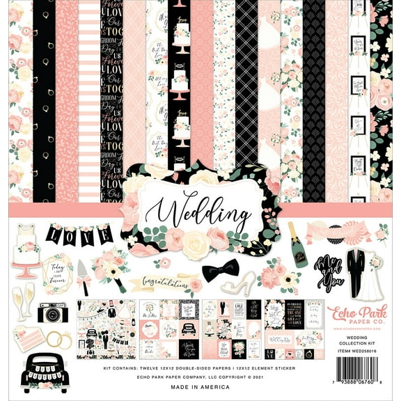 Echo Park Collection Kit 12"x12" - Wedding