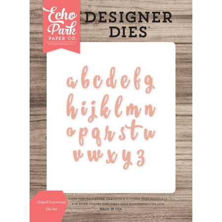 Abigail Lowercase Medium Die Set