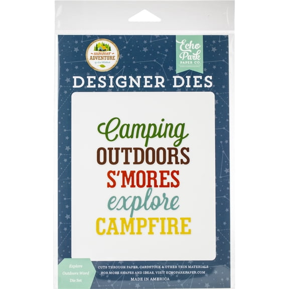 Summer Adventure: Explore Outdoors Large Die Set