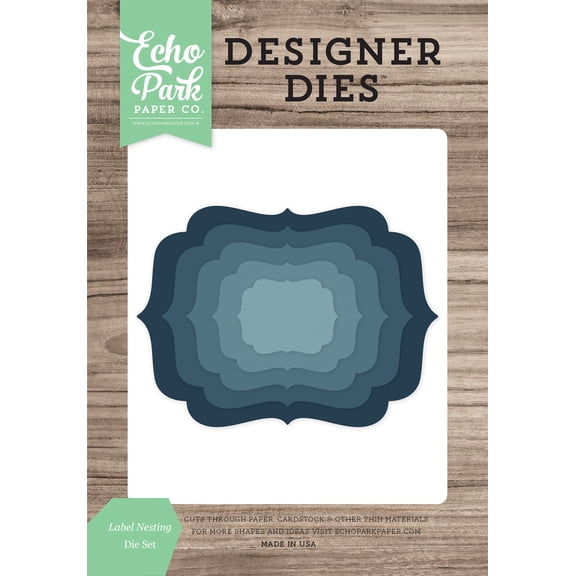 Label Nesting Large Die Set