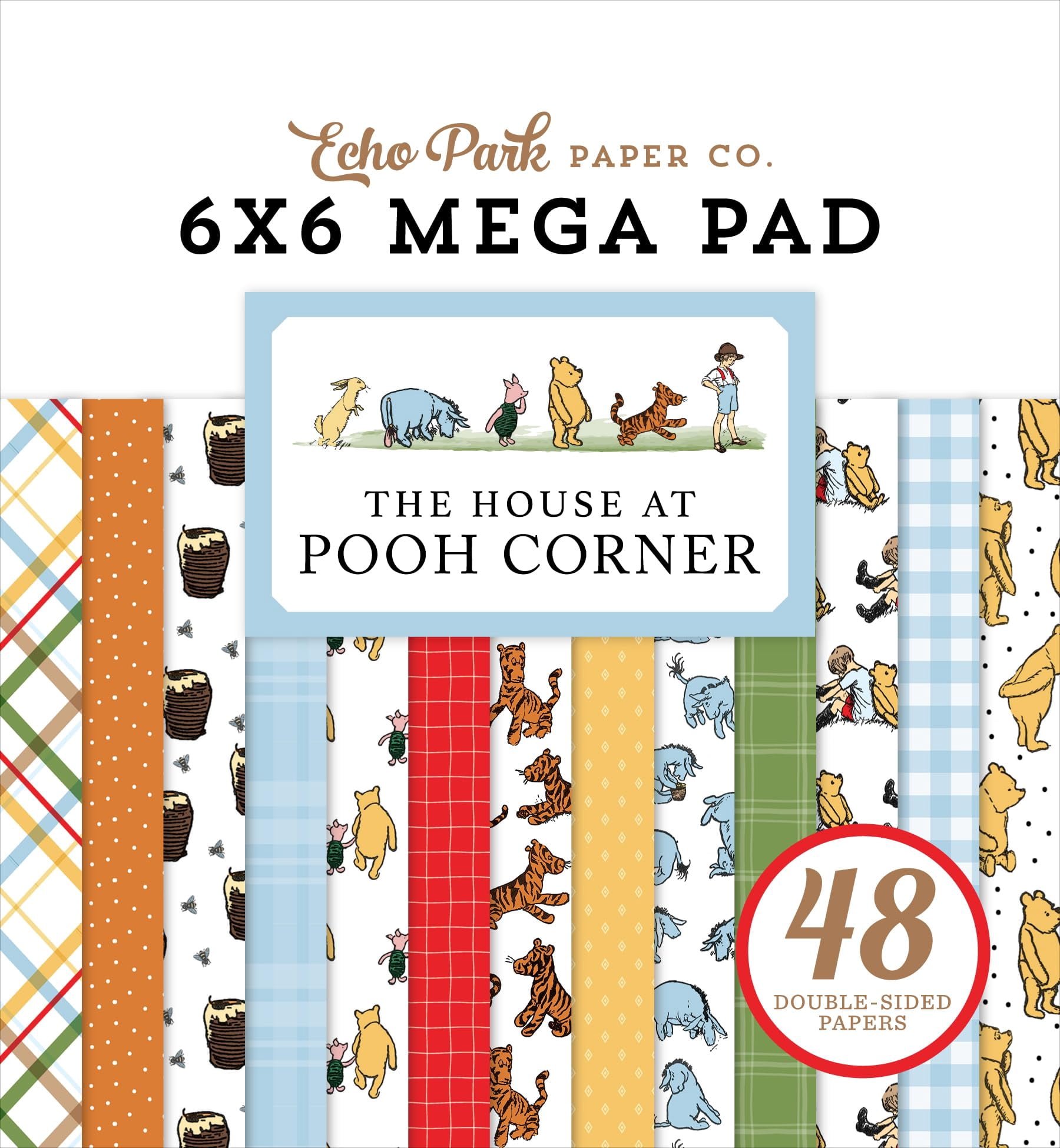 Echo Park Double-Sided Cardmakers Mega Paper Pad 6"X6"-The House At ...