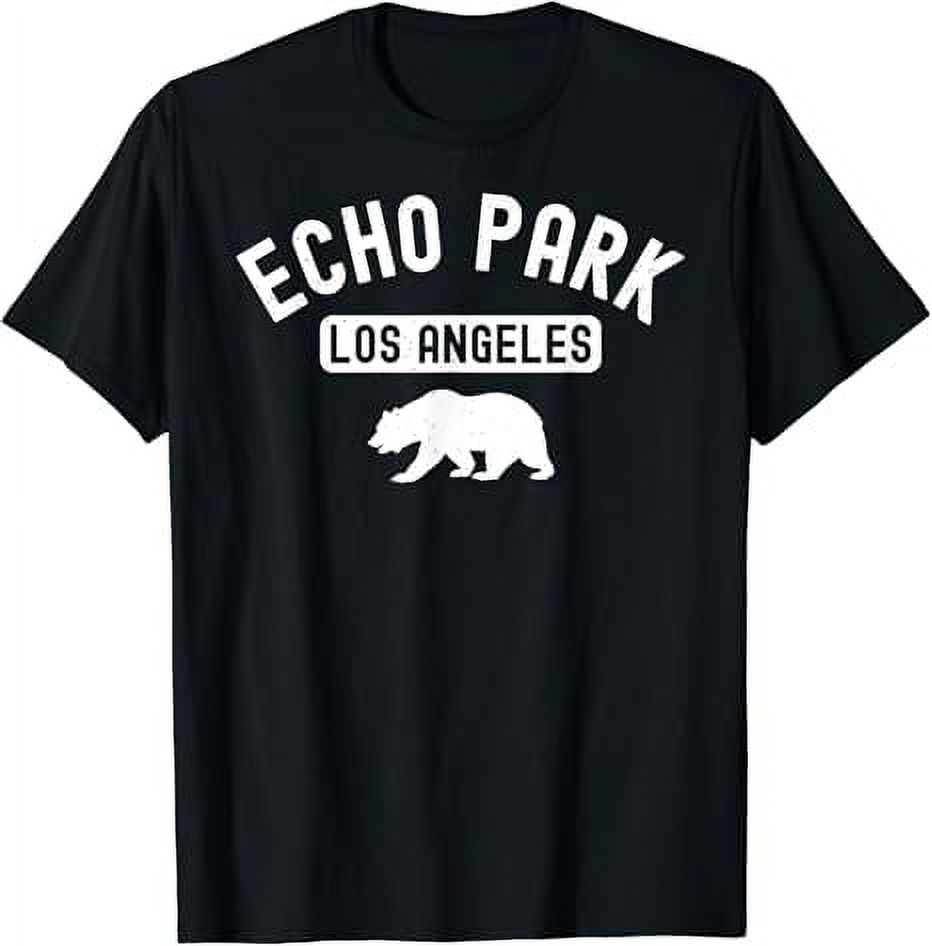 Echo Park Los Angeles City Street Sunset Alvarado Lake 323 T-Shirt