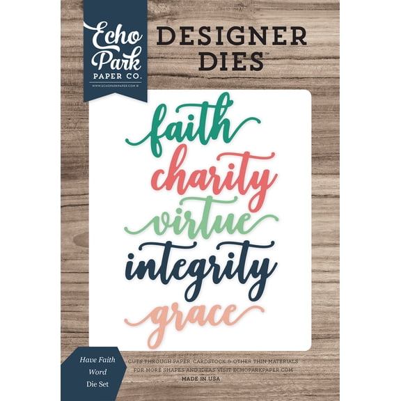 Have Faith Word Large Die Set