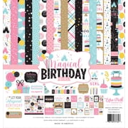 Echo Park Paper Company Magical Birthday Girl Collection Kit Paper, 12-x-12-Inch