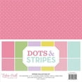 thumbnail image 1 of Echo Park Paper DS20032 Double-Sided Collection Pack - Spring Dots & Stripes, 12 x 12 in. - Pack of 12, 1 of 1