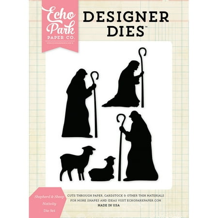 Echo Park Paper EPDIE586 Echo Park Dies - Sheep & Shepherd Nativity