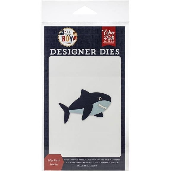 Echo Park Paper Silly Shark, All Boy