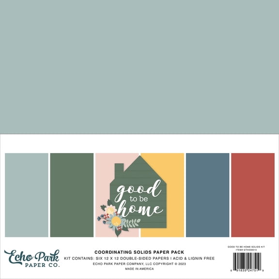Good to Be Home Solids Kit