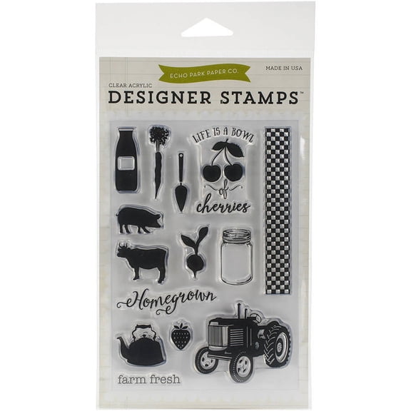 Homegrown: Farm Fresh 4x6 Stamp