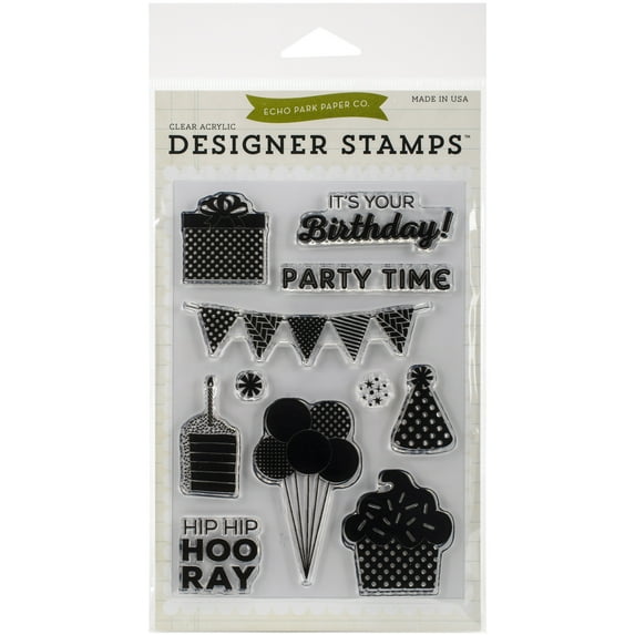 Birthday Wishes Boy: Party 4x6 Stamp