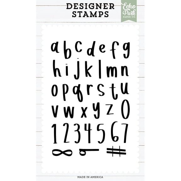 Brinnley Alphabet Stamp Set