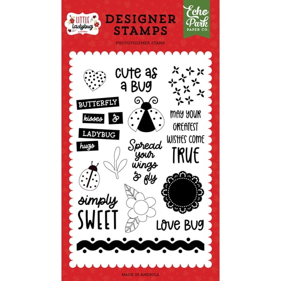 Little Ladybug: Cute As a Bug Stamp Set