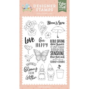 It's Spring Time: Happiness Blooms Stamp Set